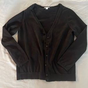 Loft Petites black cardigan